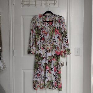 Chico's Ruffle Bell Sleeve Dress